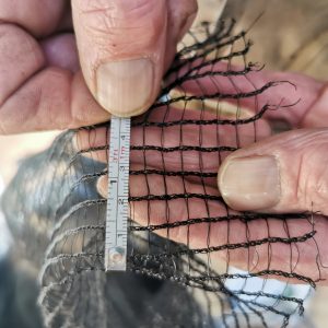 Black Garden Netting 4m Width