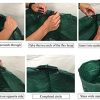 Large Garden Waste Bag 270L Lightweight Strong Rubbish Sack - Image 4